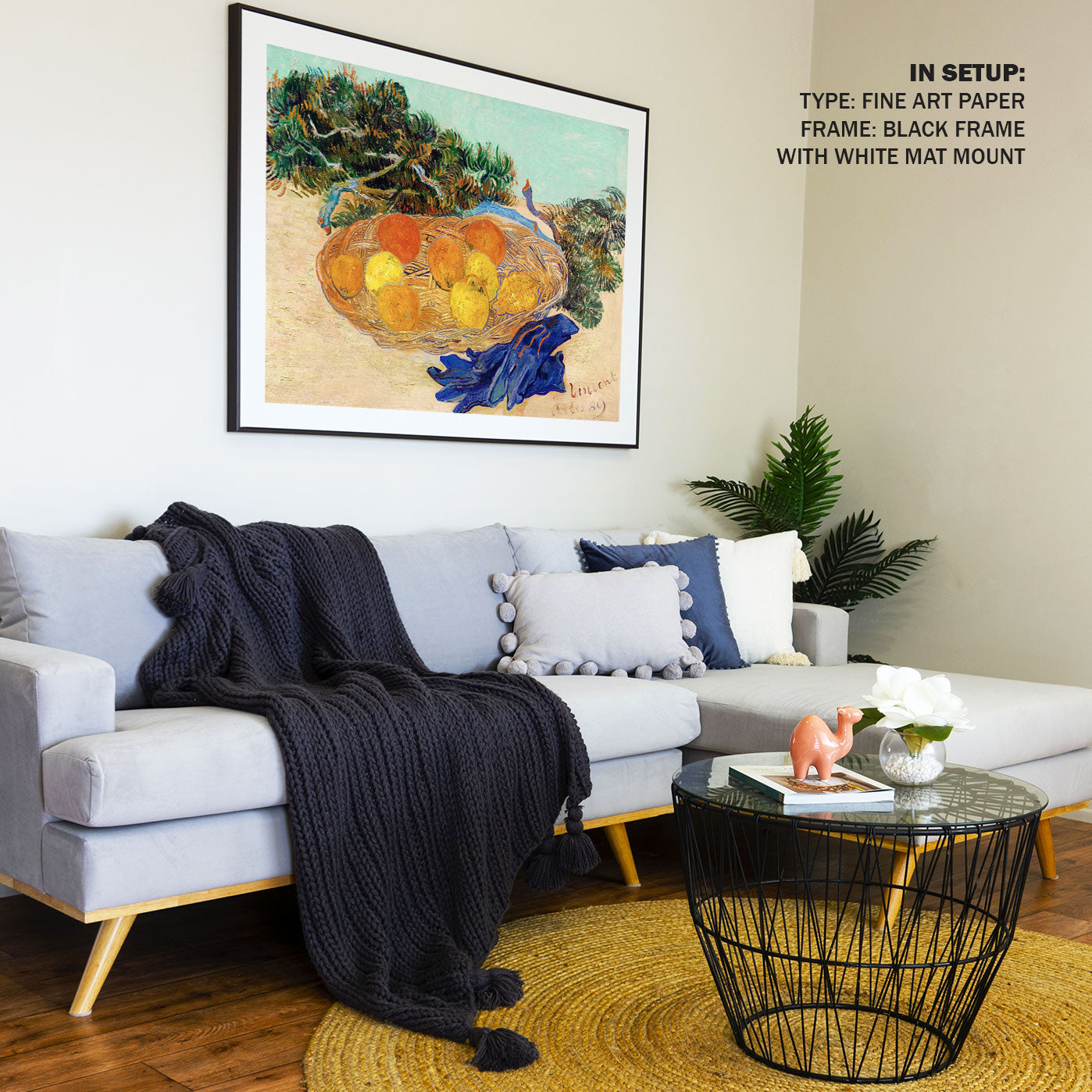 Still Life of Oranges and Lemons, Van Gogh Painting