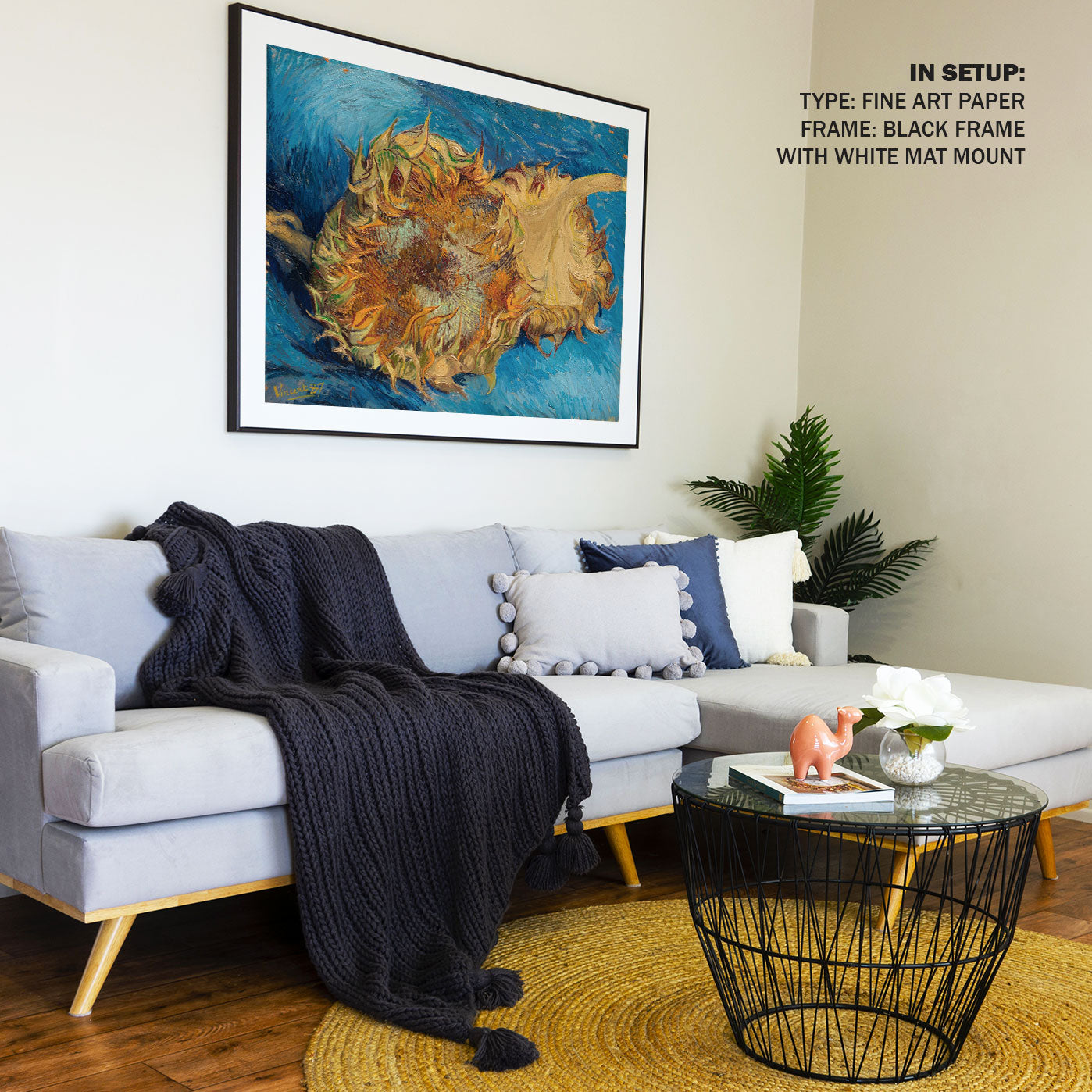 Sunflowers 3, Van Gogh Painting