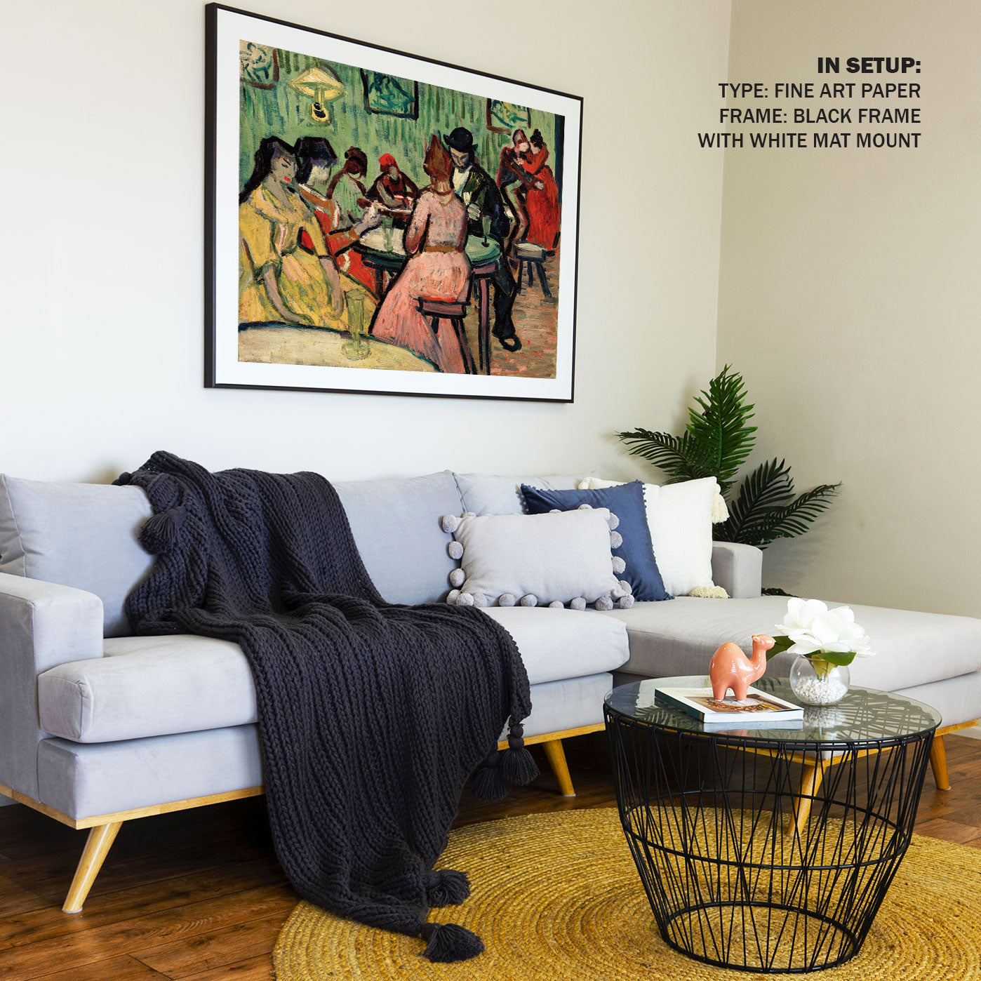 The Brothel, Van Gogh Painting