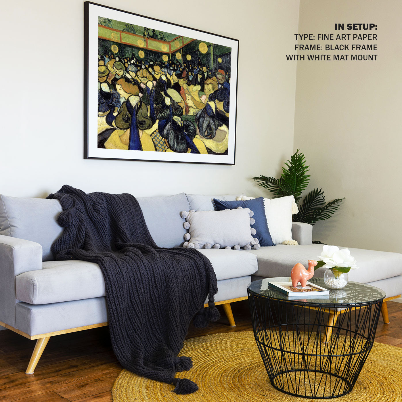 The Dance Hall In Arles, Van Gogh Painting