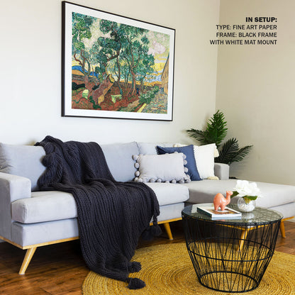 The Garden of Saint Paul Hospital, Van Gogh Painting