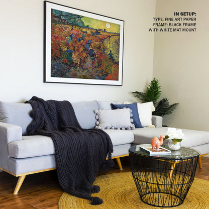 The Red Vineyard, Van Gogh Painting