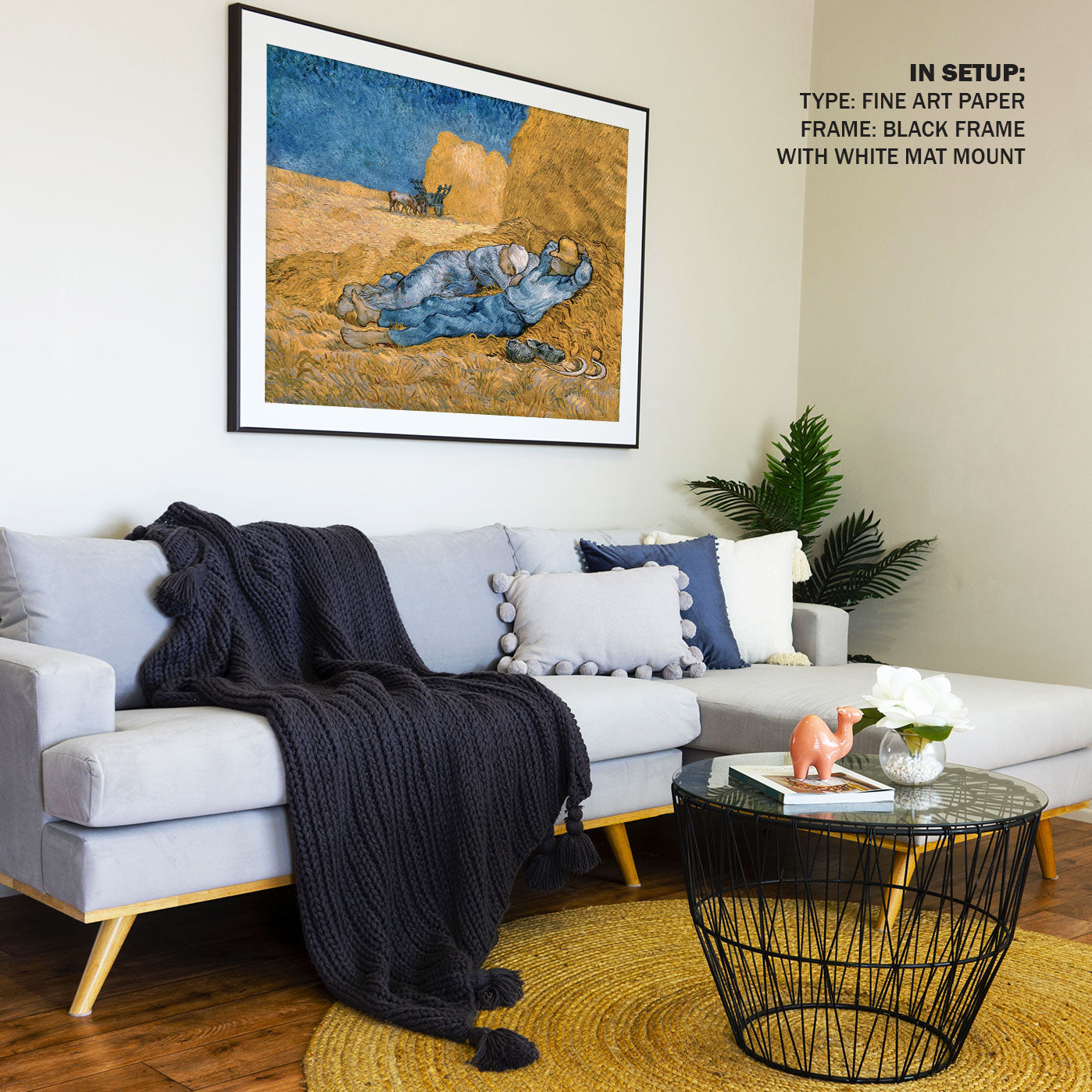 The Siesta, Van Gogh Painting