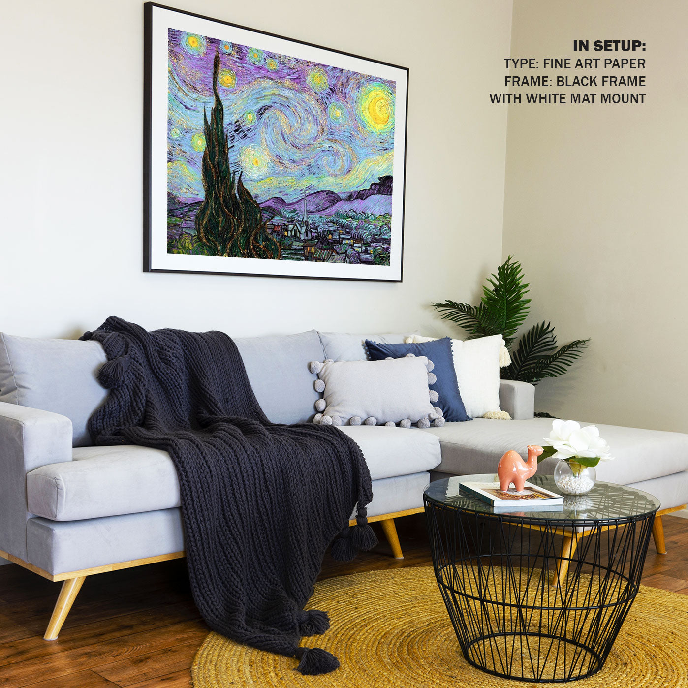 The Starry Night vintage Pop, Van Gogh Painting
