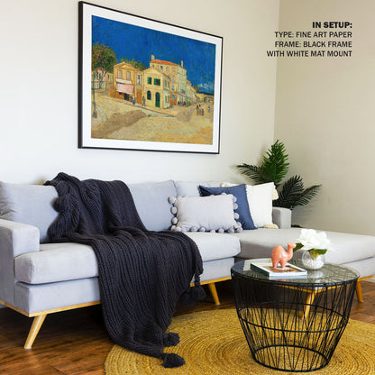 The yellow house, Van Gogh Painting