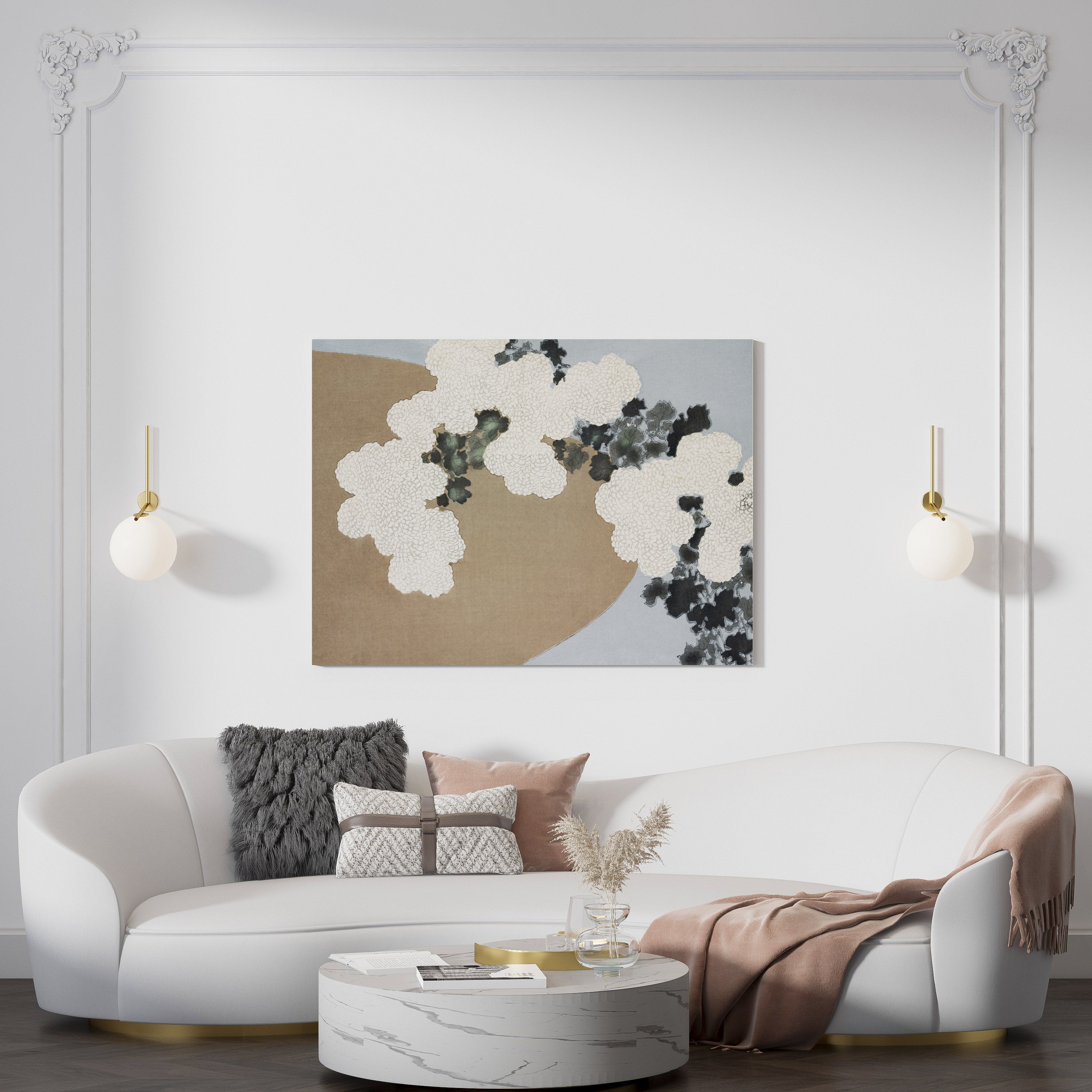 Blossom from Momoyogusa – Flowers of a Hundred Generations (1909) by Kamisaka Sekka // Wall Art Print