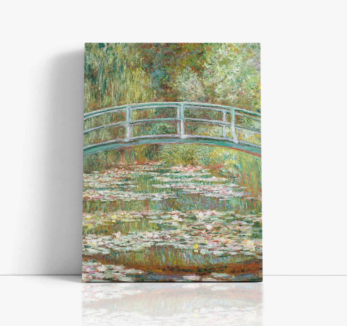 Bridge over a Pond of Water Lilies by Claude Monet