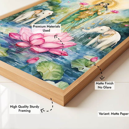 Goddess Gaj Lakshmi - Vastu Painting