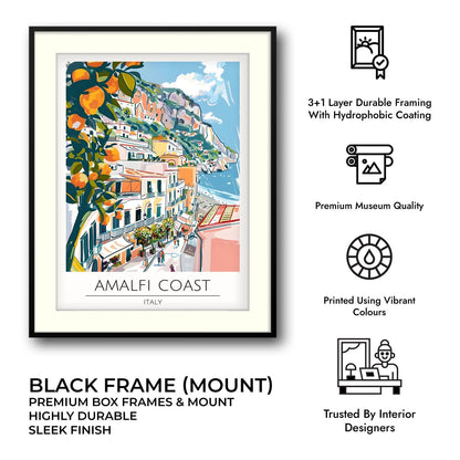 Amalfi Coast | Italy - Cities Paintings