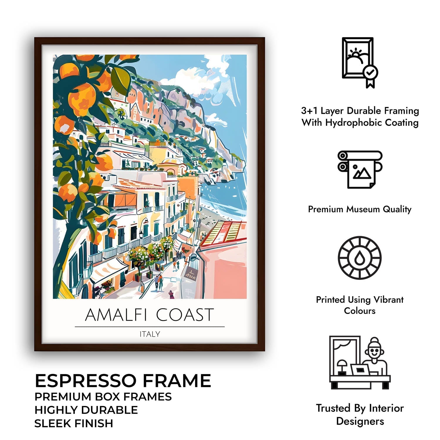 Amalfi Coast | Italy - Cities Paintings