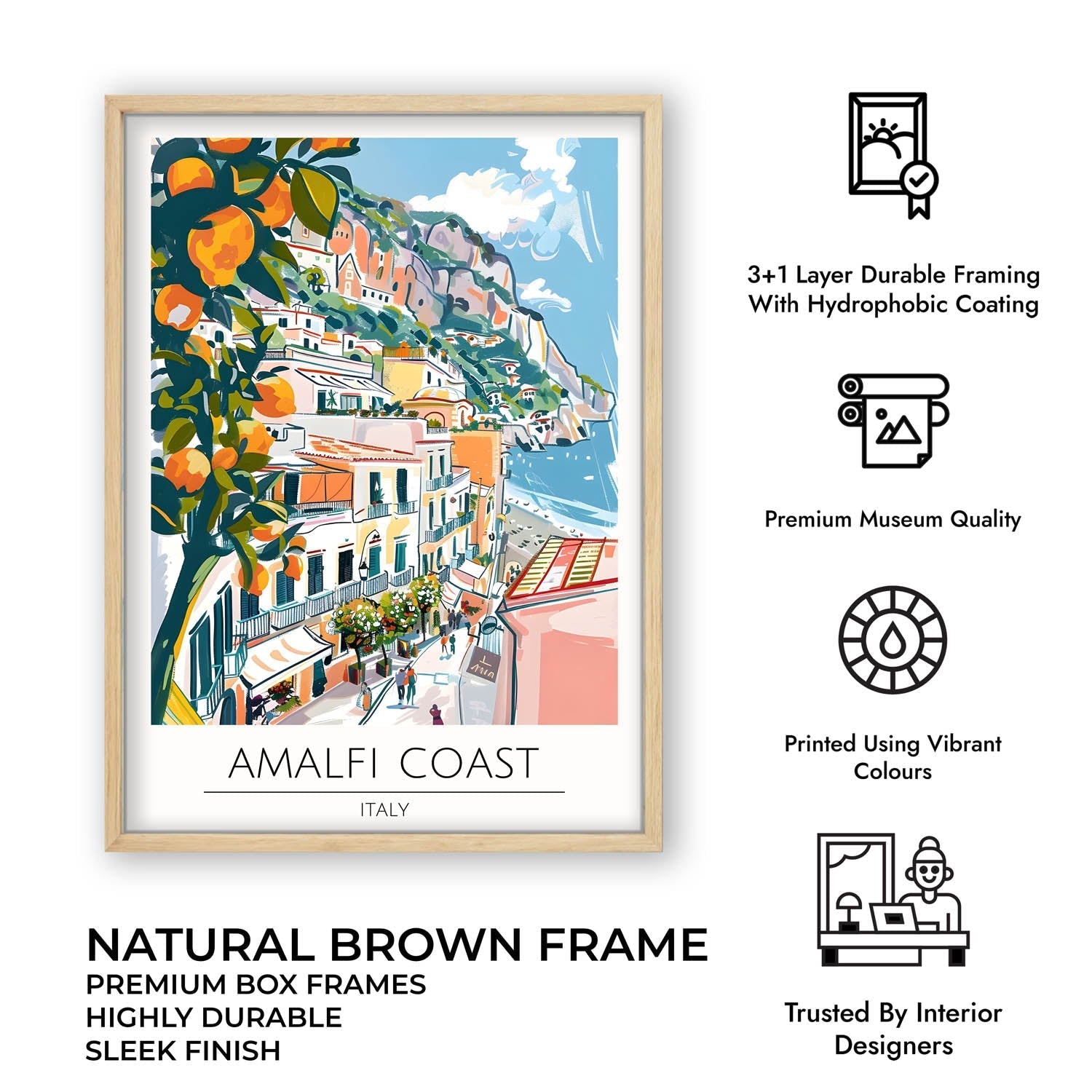 Amalfi Coast | Italy - Cities Paintings
