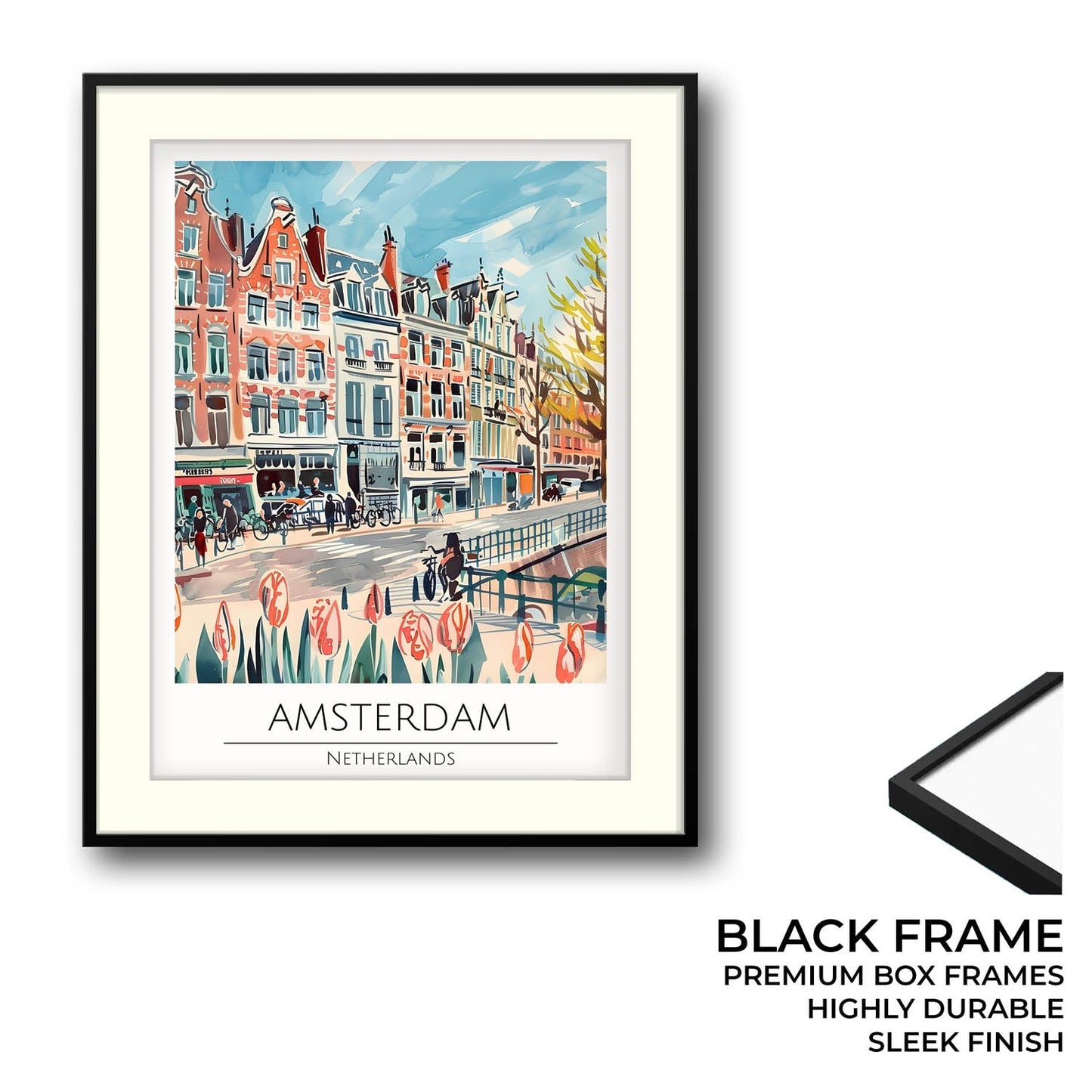 Amsterdam - Cities Paintings