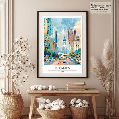 Atlanta - Cities Paintings