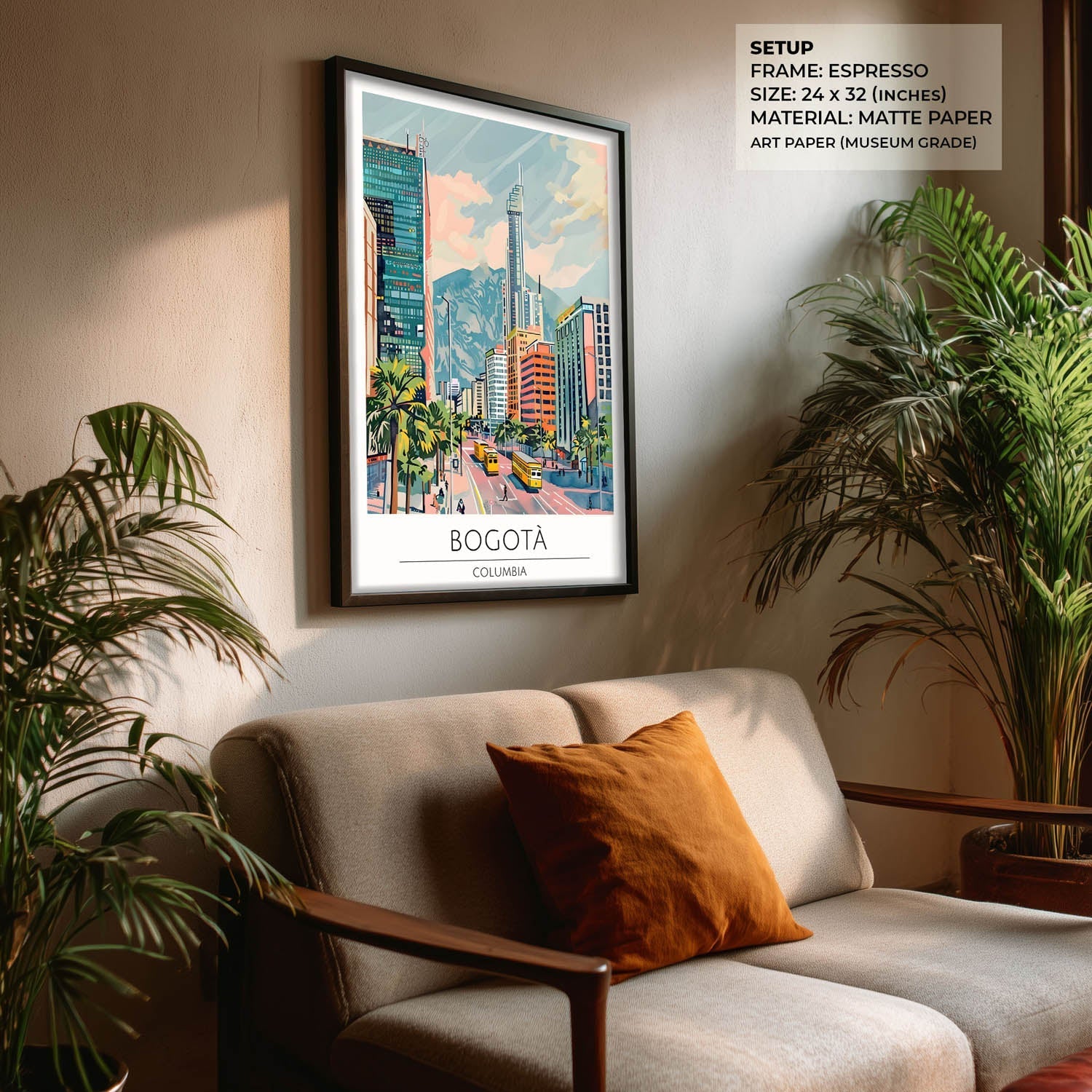 Bogota - Cities Paintings