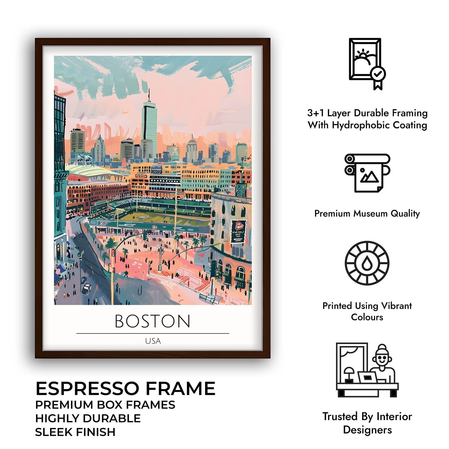 Boston - Cities Paintings