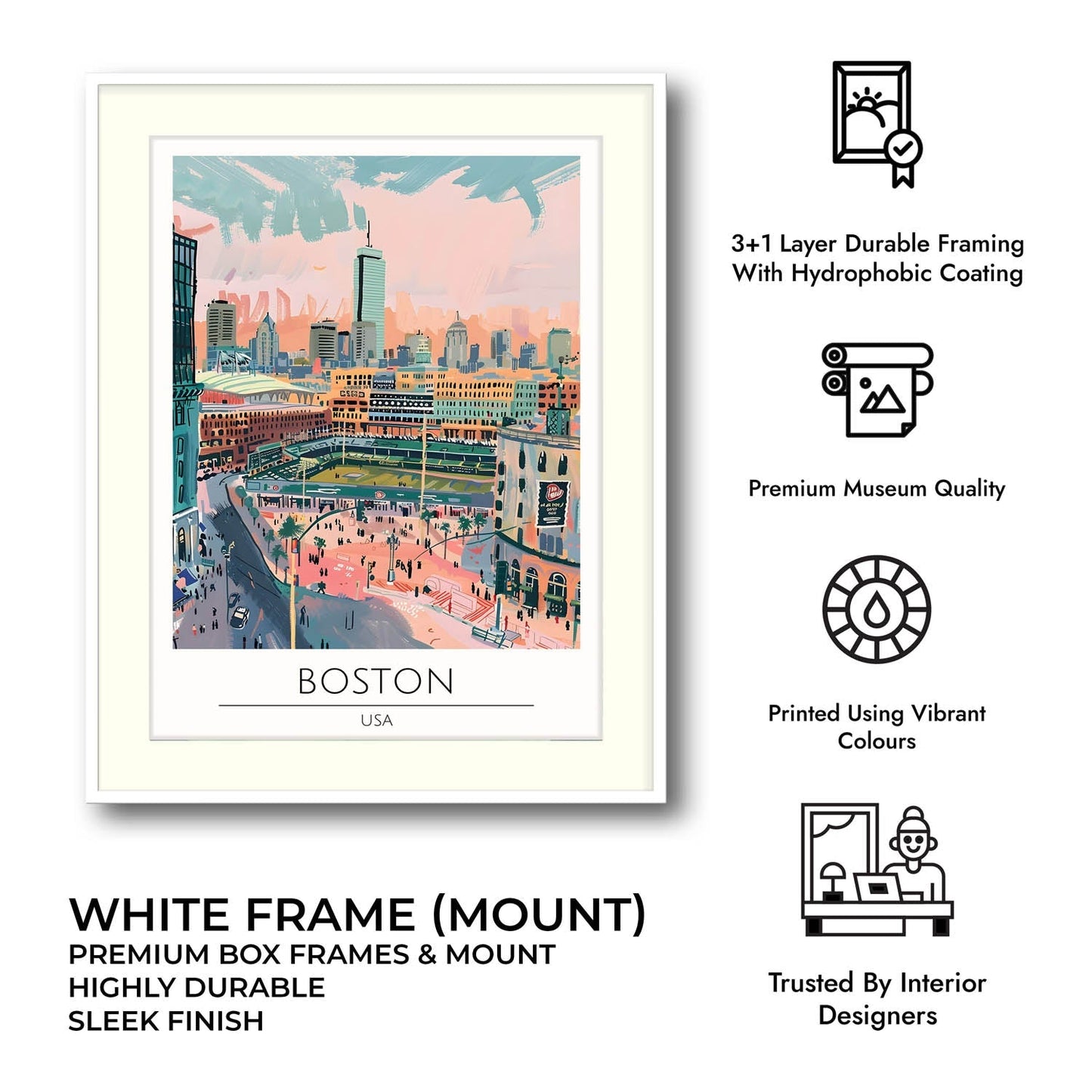 Boston - Cities Paintings