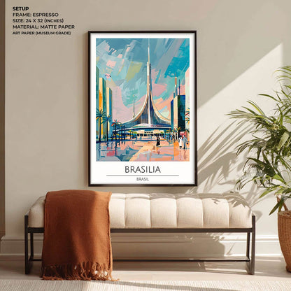 Brasilia - Cities Paintings