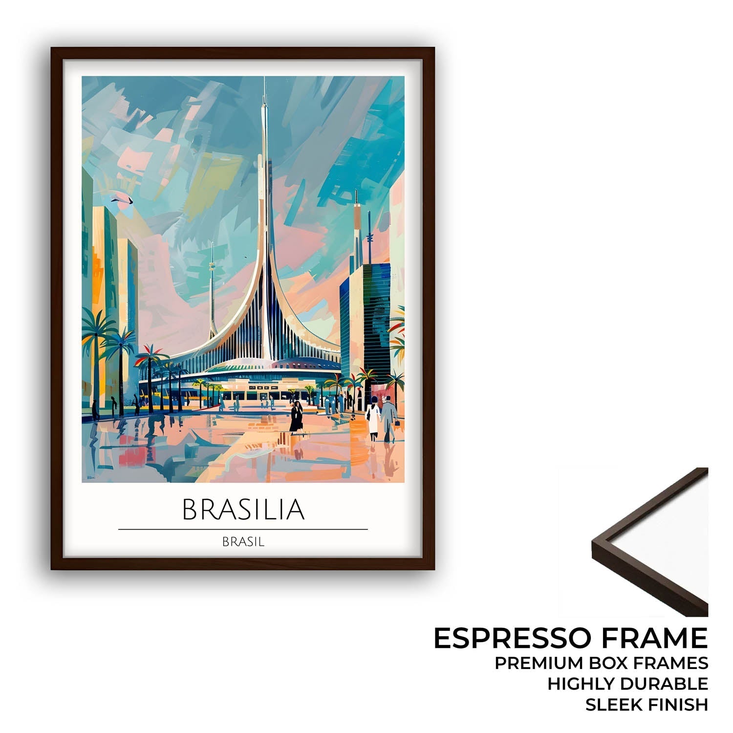 Brasilia - Cities Paintings