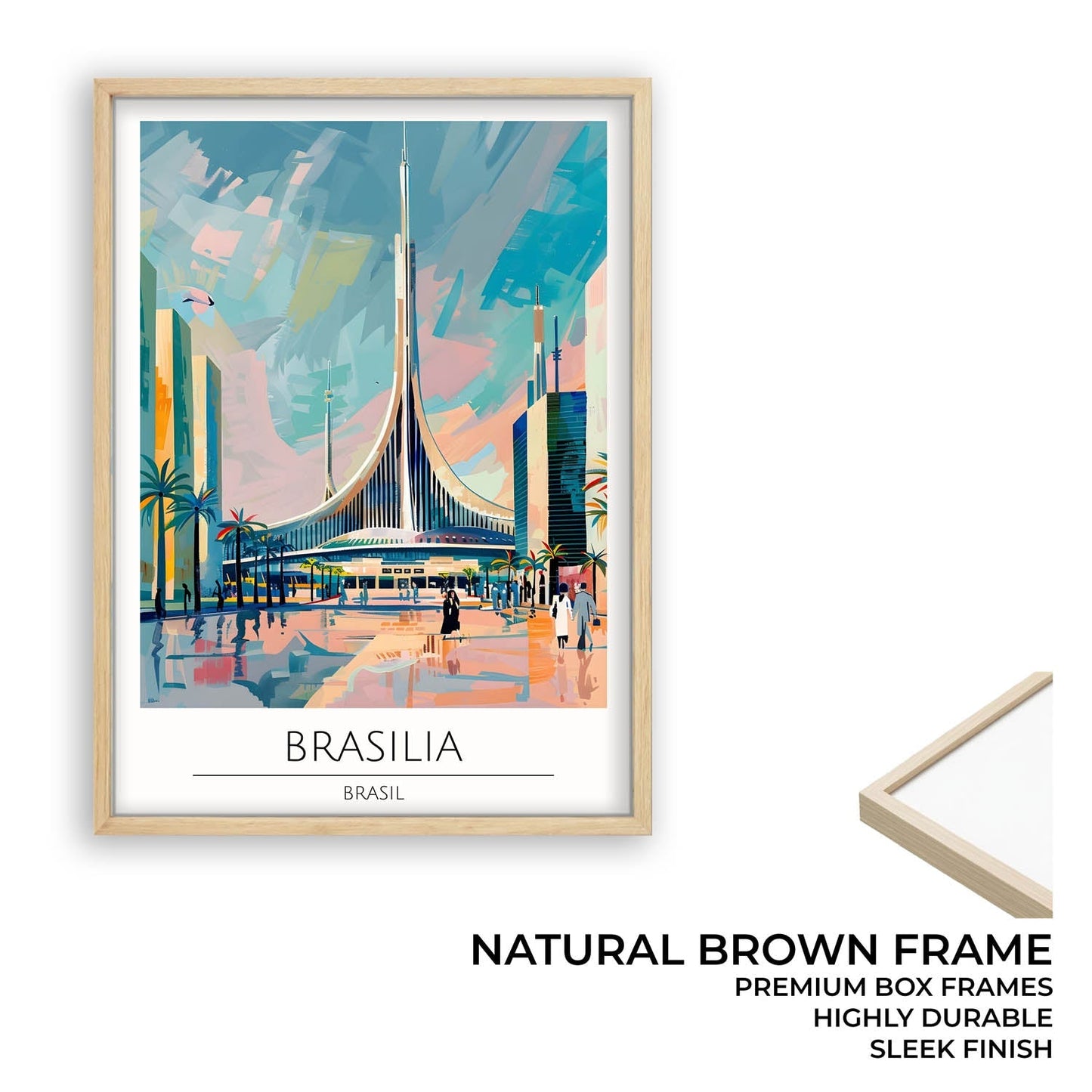 Brasilia - Cities Paintings