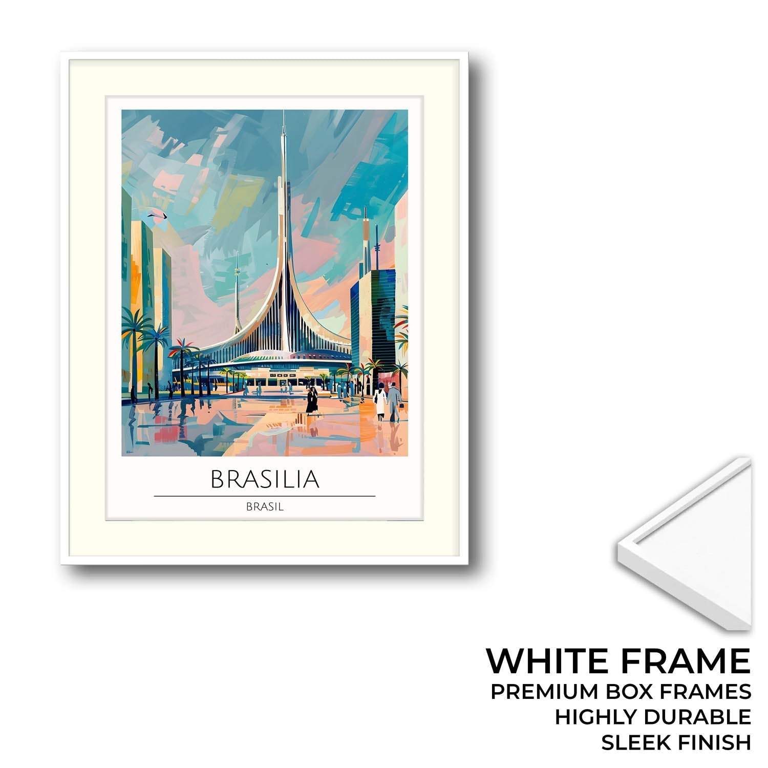 Brasilia - Cities Paintings