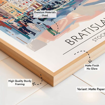 Bratislava | Stockholm - Cities Paintings