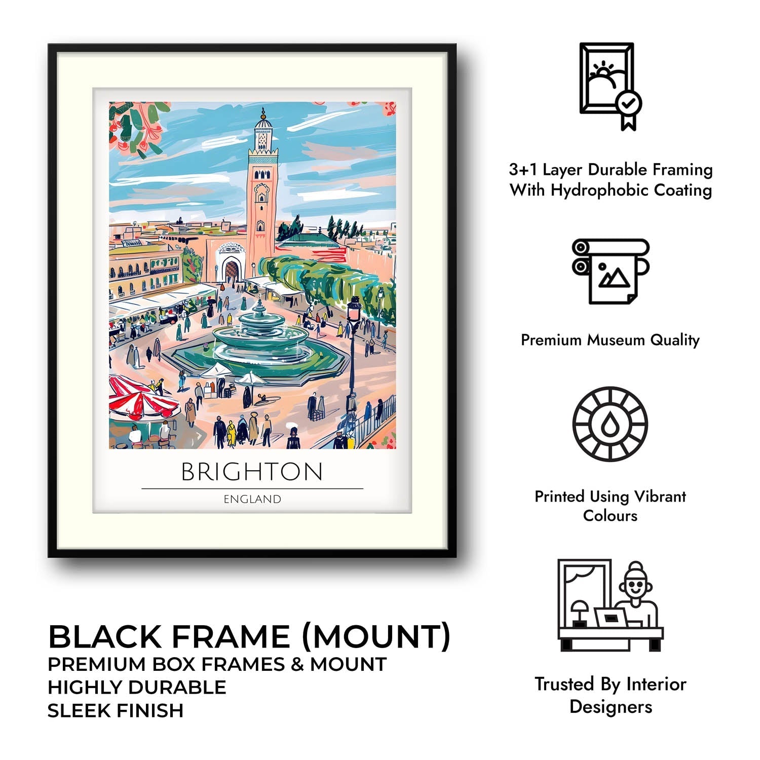Brighton - Cities Paintings