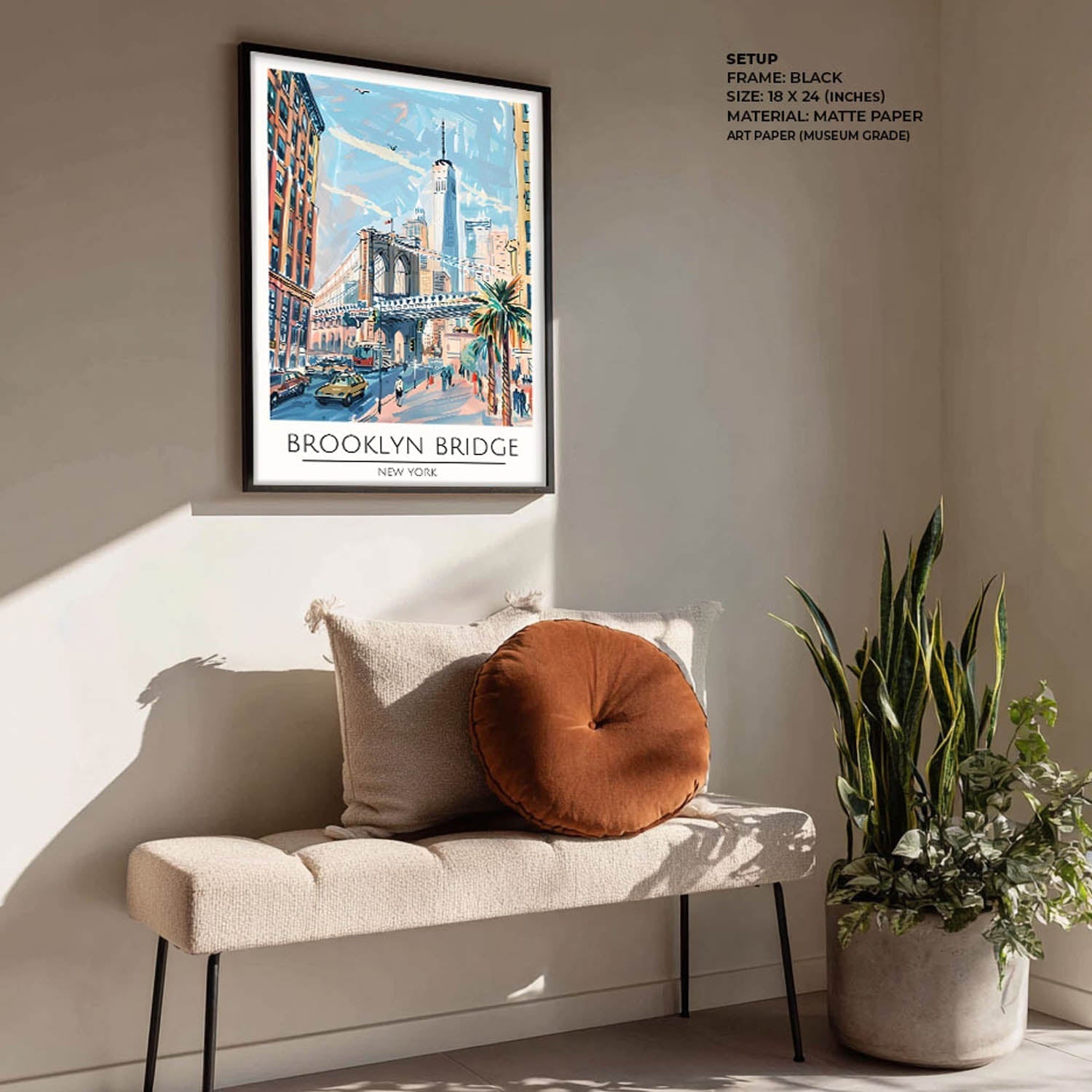 Brooklyn Bridge | New York - Cities Paintings
