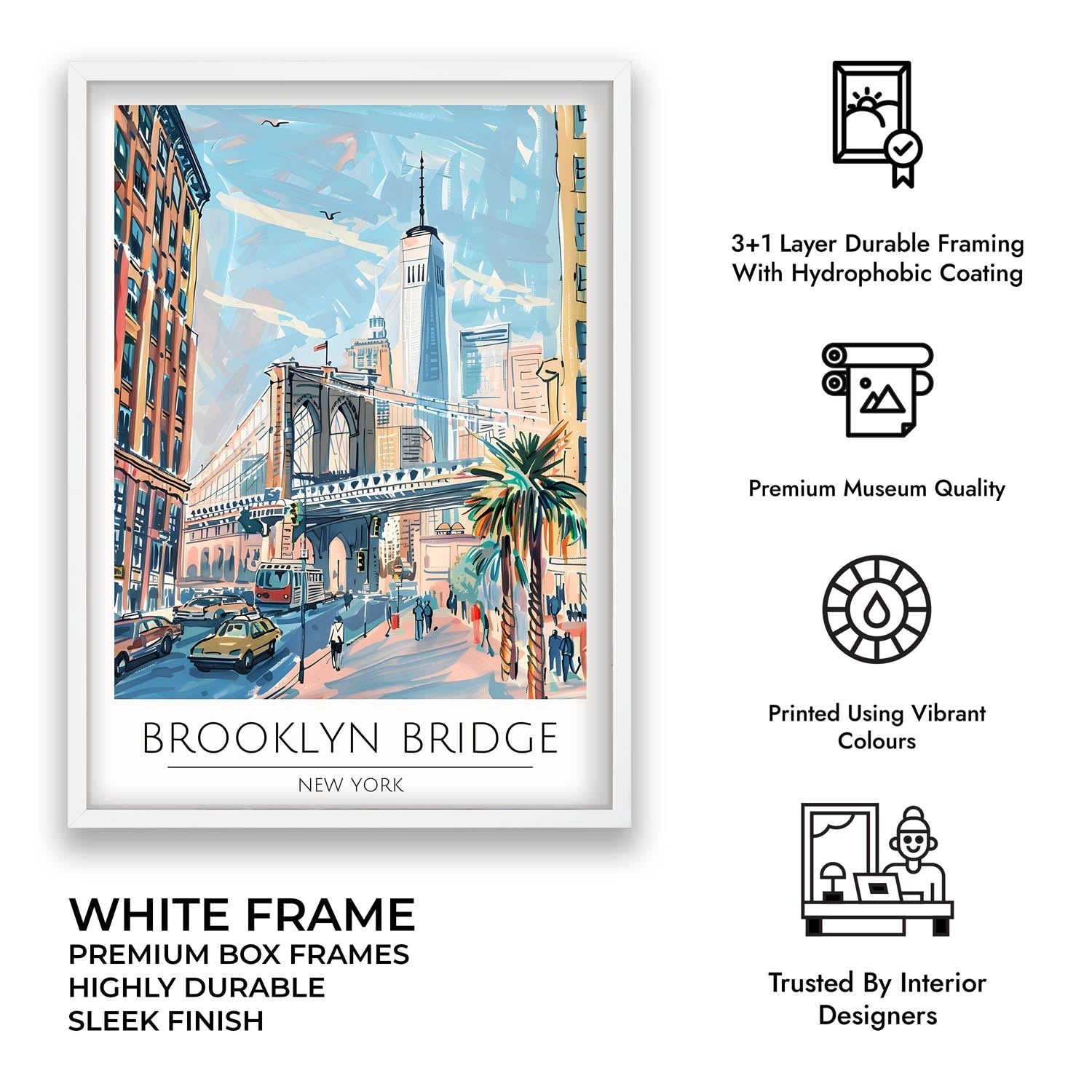 Brooklyn Bridge | New York - Cities Paintings