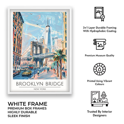 Brooklyn Bridge | New York - Cities Paintings