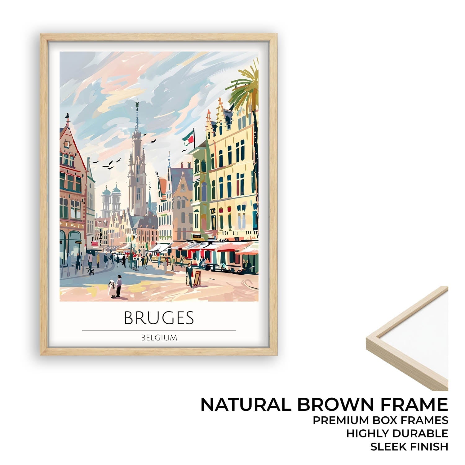 Bruges - Cities Paintings