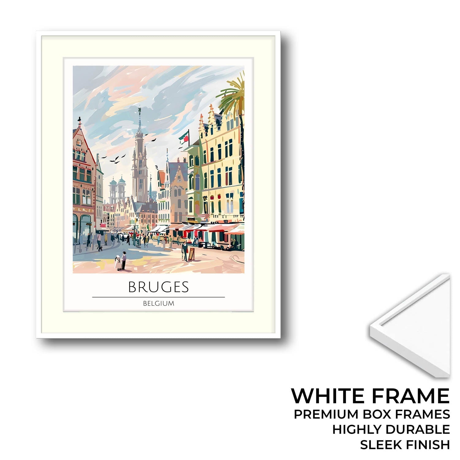 Bruges - Cities Paintings