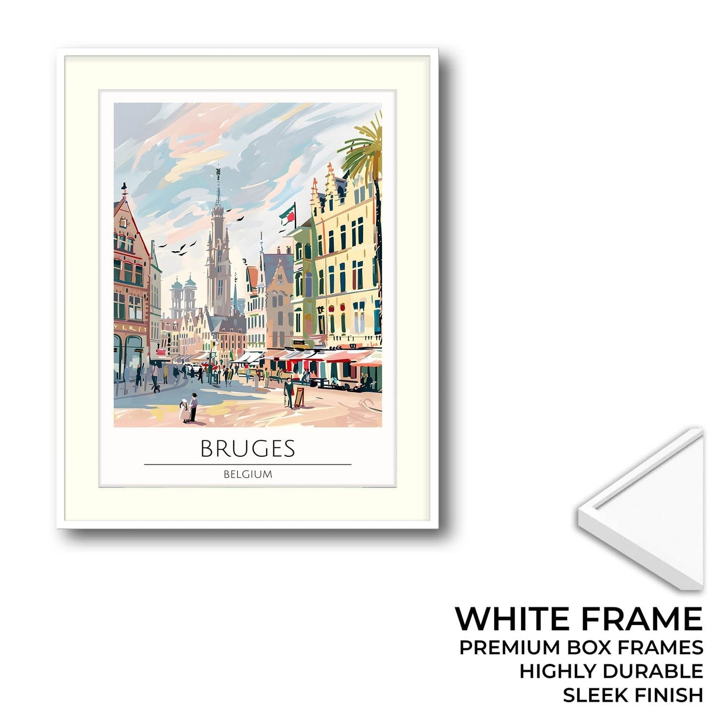Bruges - Cities Paintings