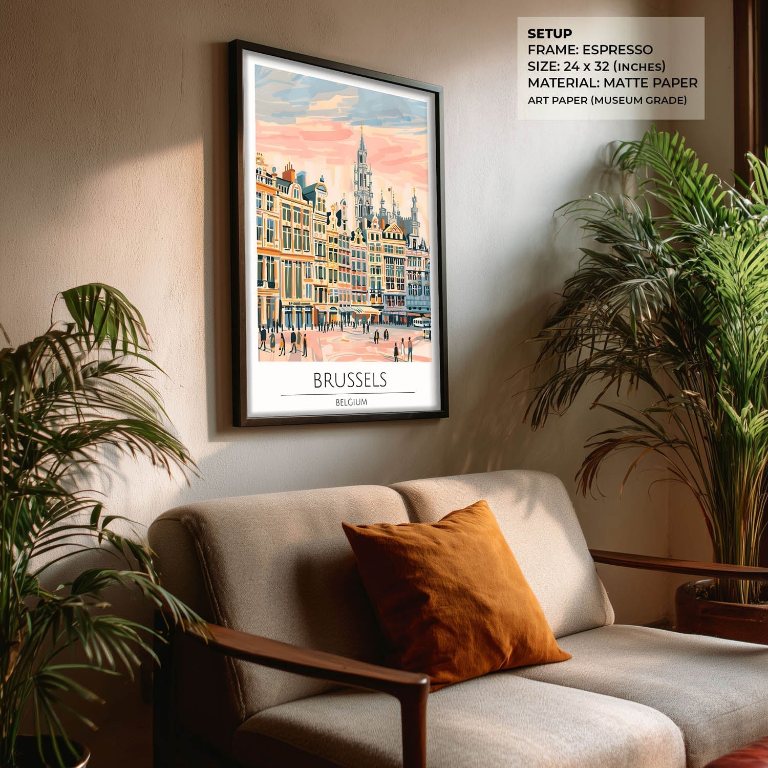 Brussels - Cities Paintings