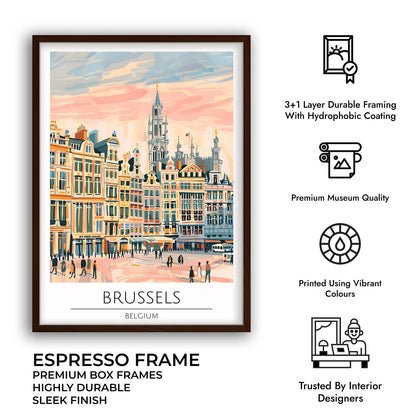 Brussels - Cities Paintings