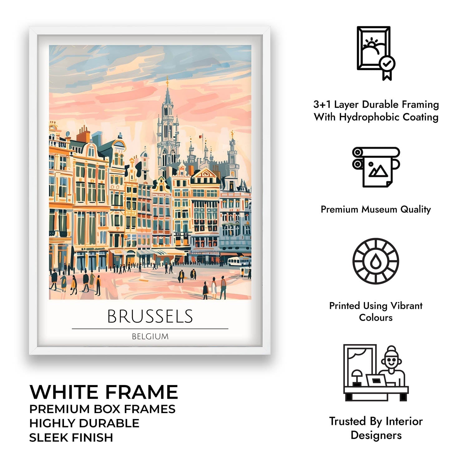 Brussels - Cities Paintings
