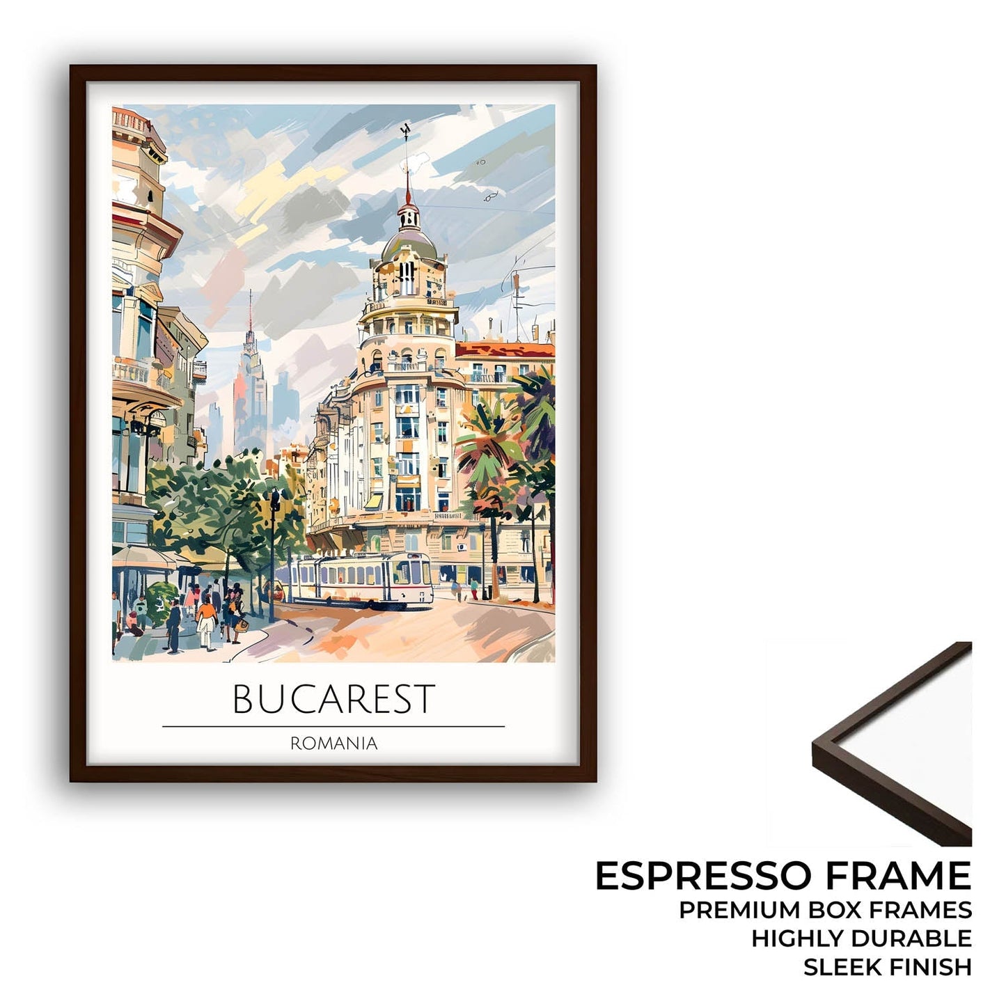 Bucarest - Cities Paintings