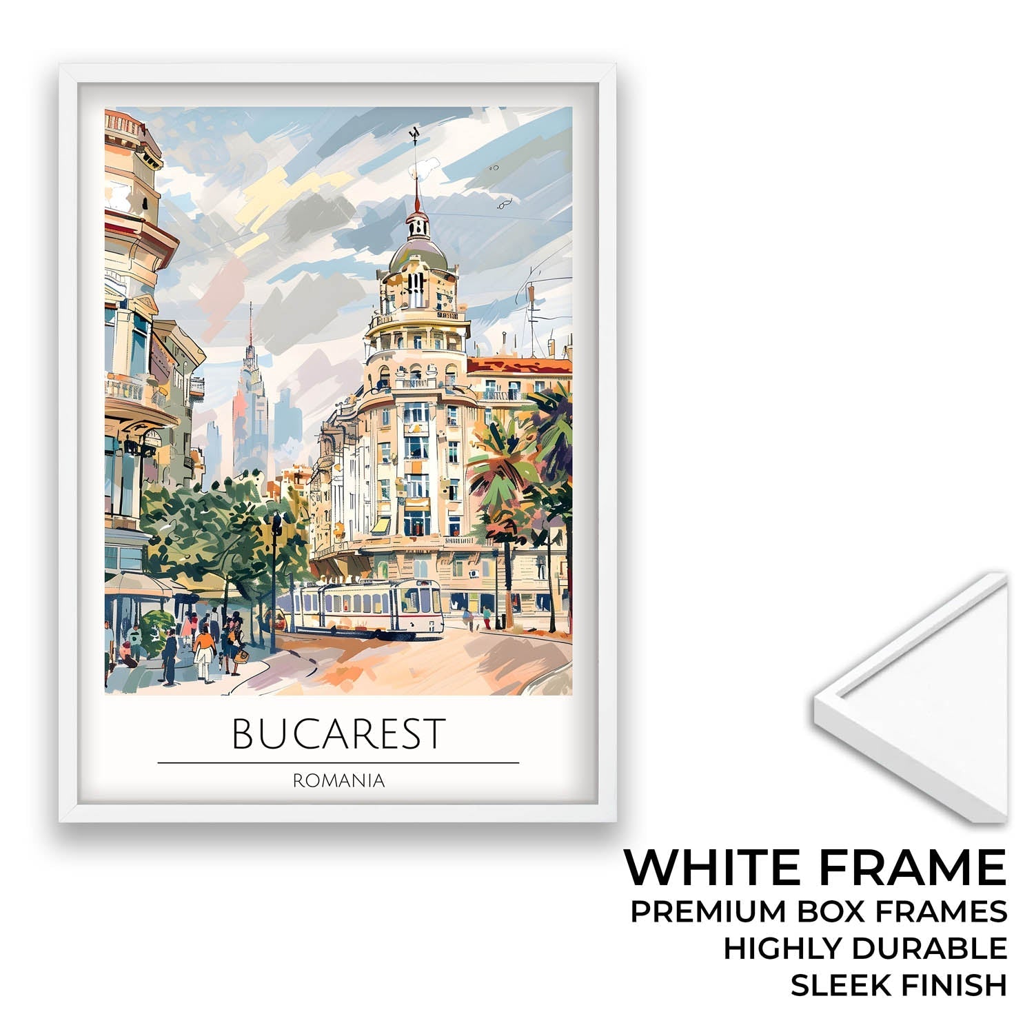 Bucarest - Cities Paintings