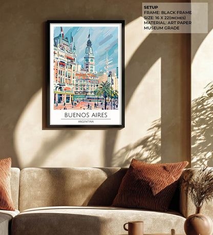 Buenos Aires - Cities Paintings