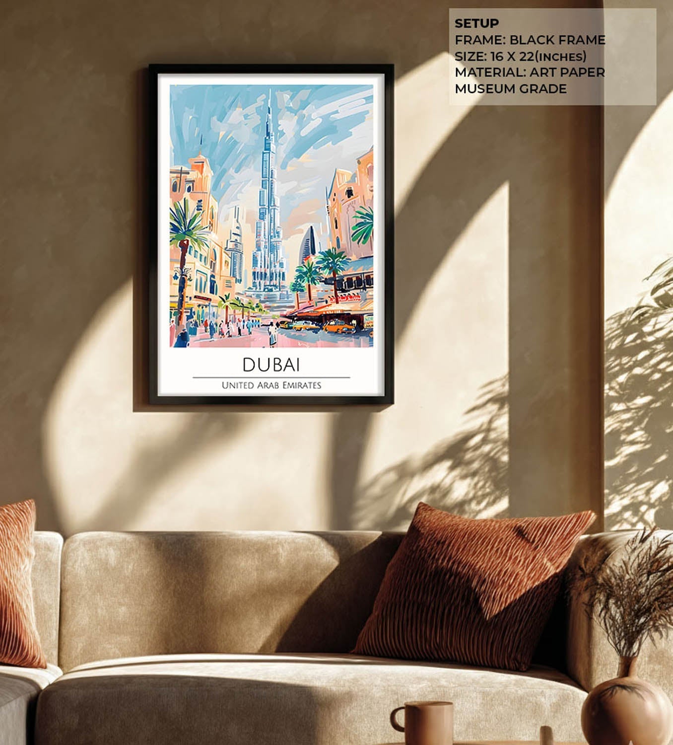 Burj Khalifa | Dubai - Cities Paintings