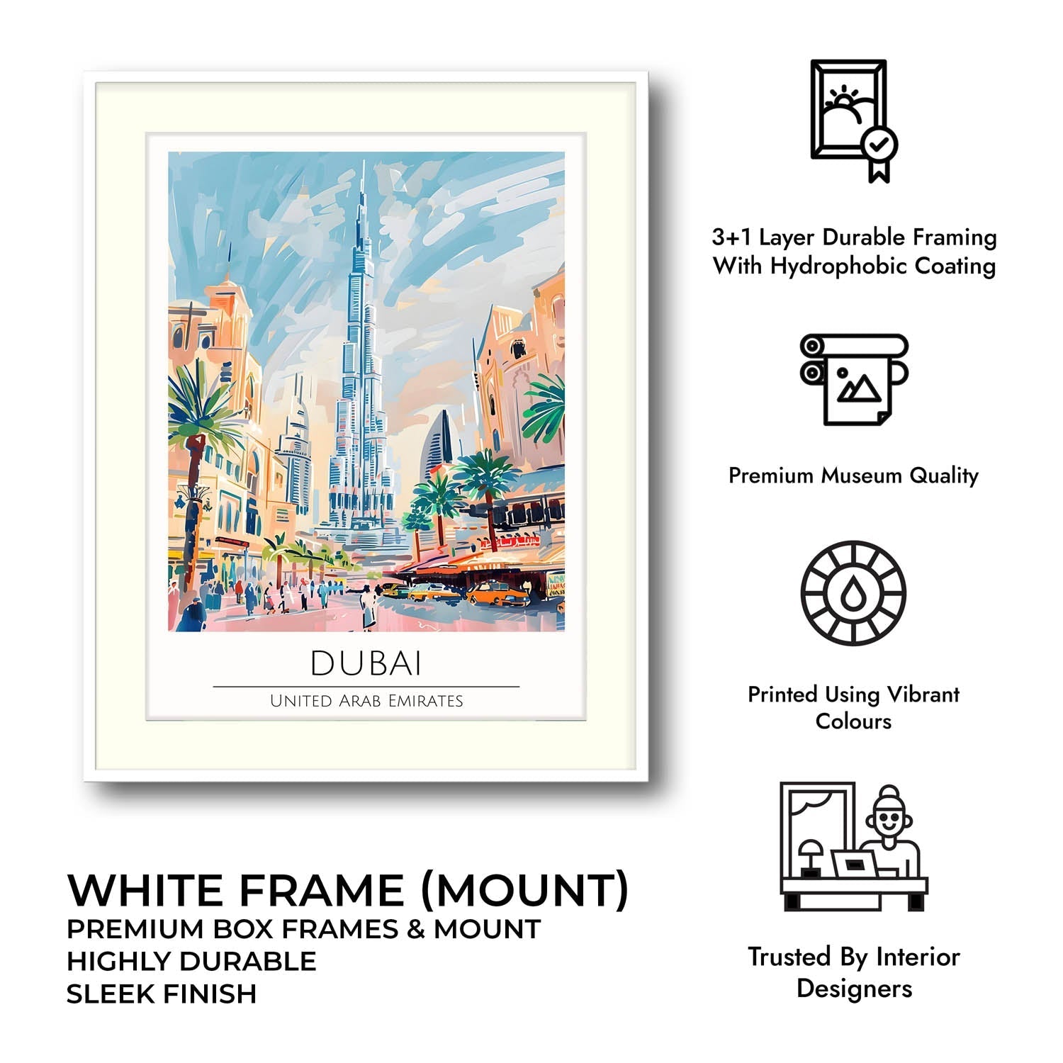 Burj Khalifa | Dubai - Cities Paintings
