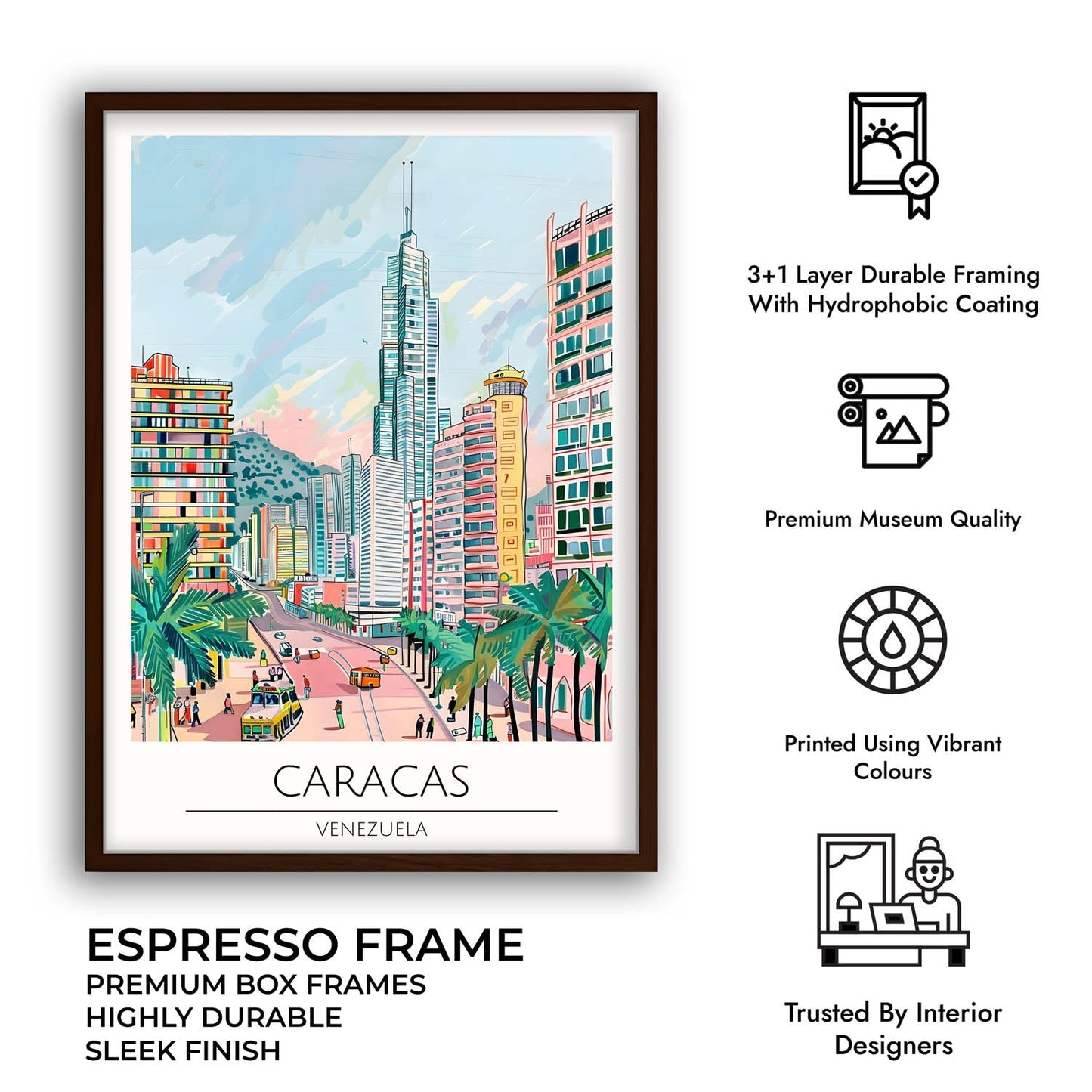 Caracas - Cities Paintings