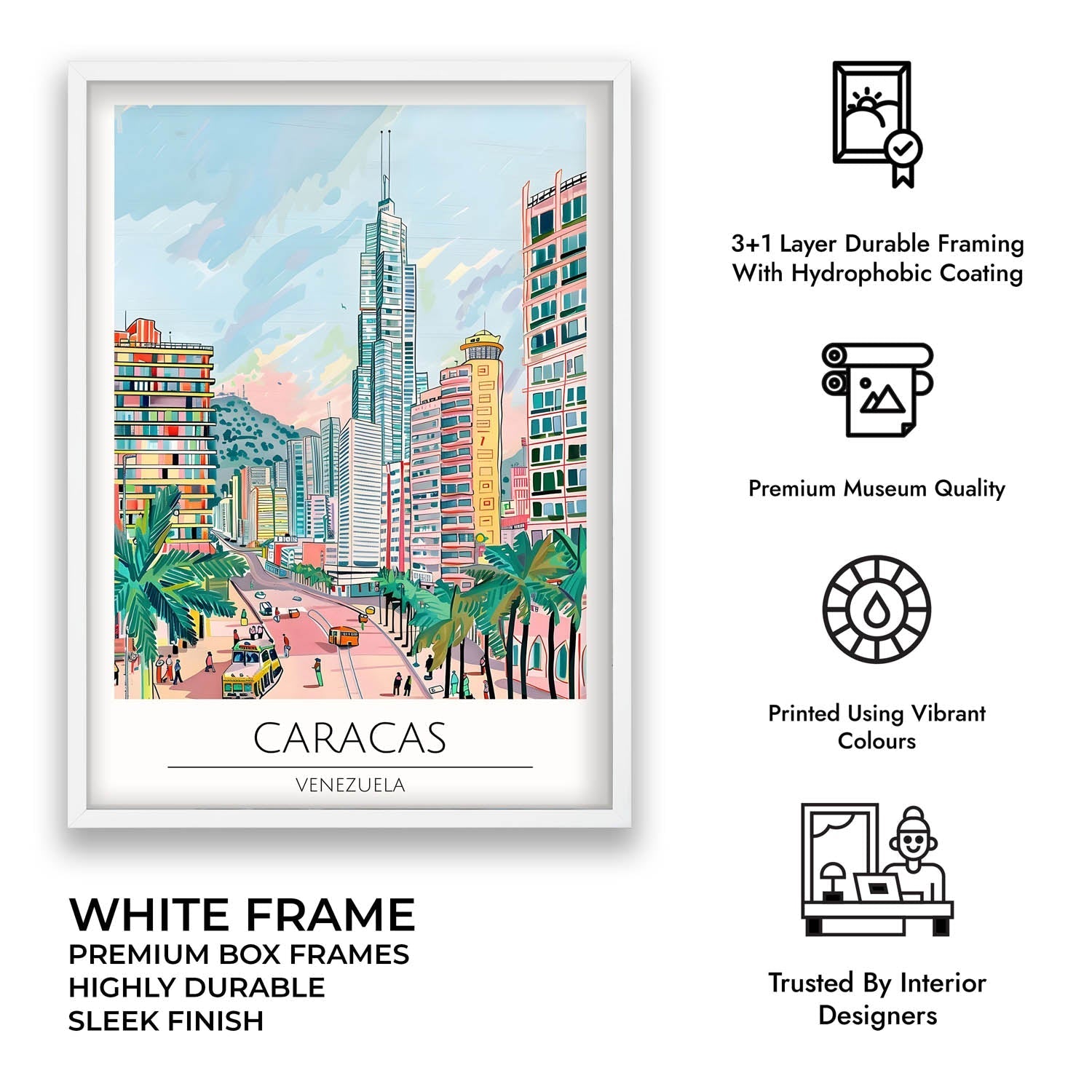 Caracas - Cities Paintings