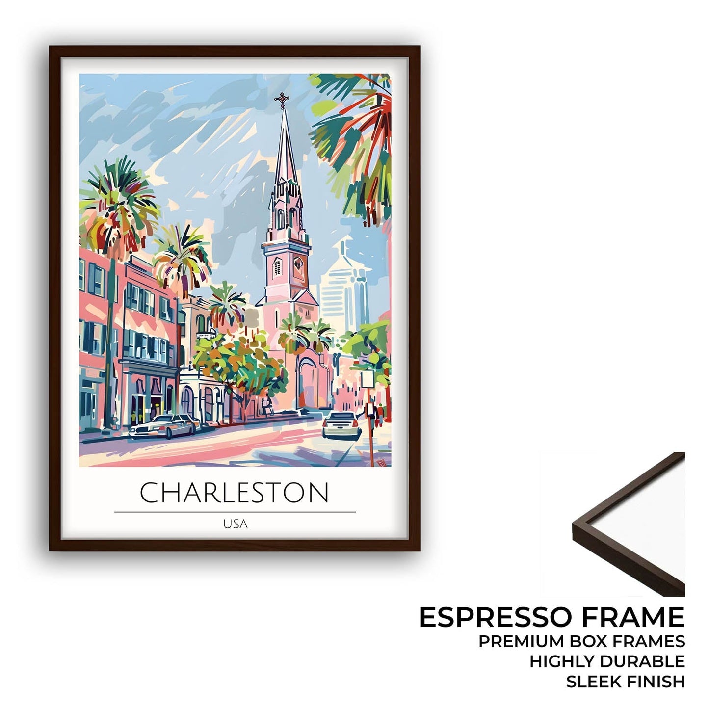 Charleston - Cities Paintings