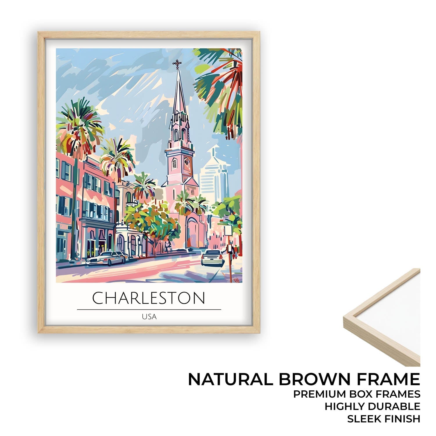 Charleston - Cities Paintings