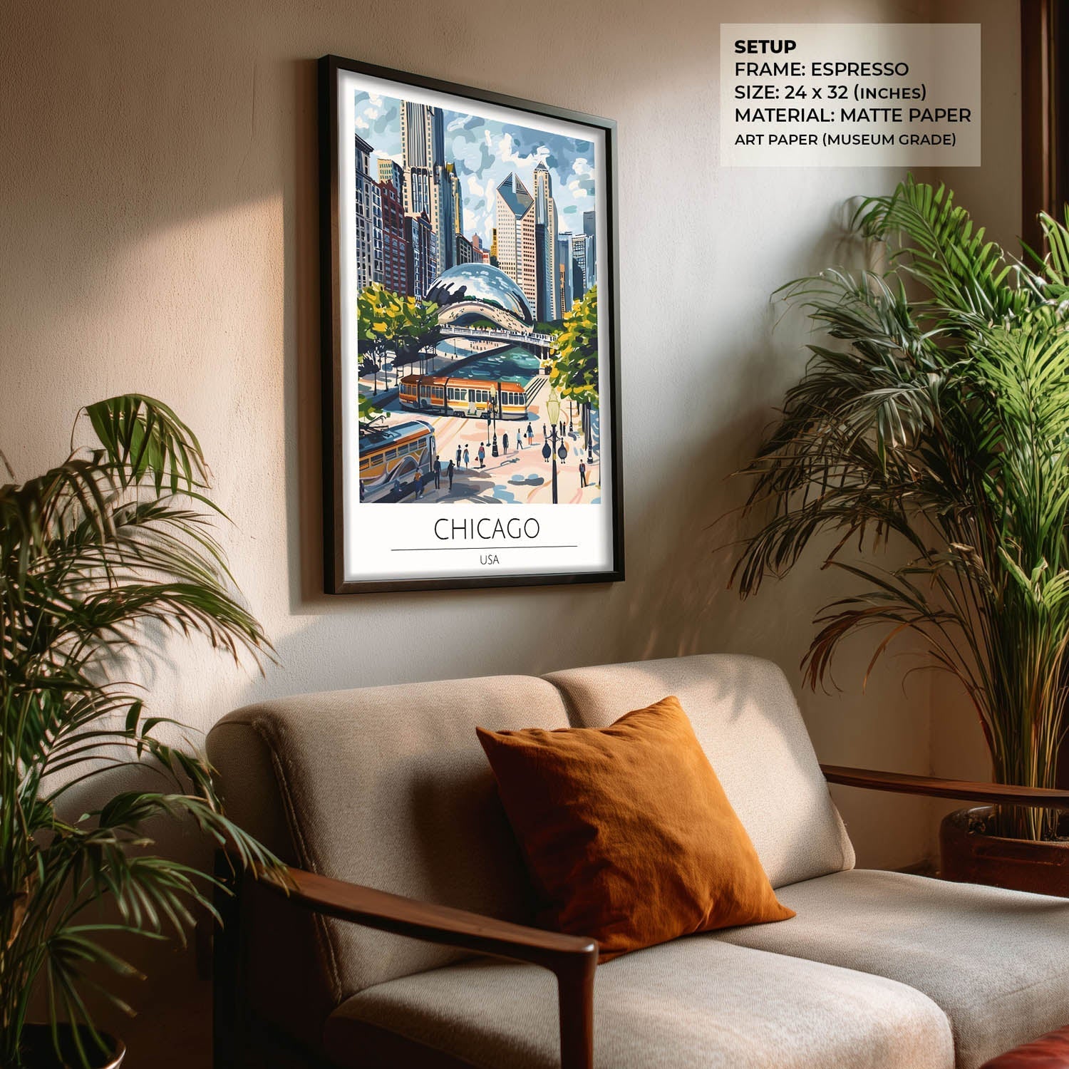 Chicago - Cities Paintings