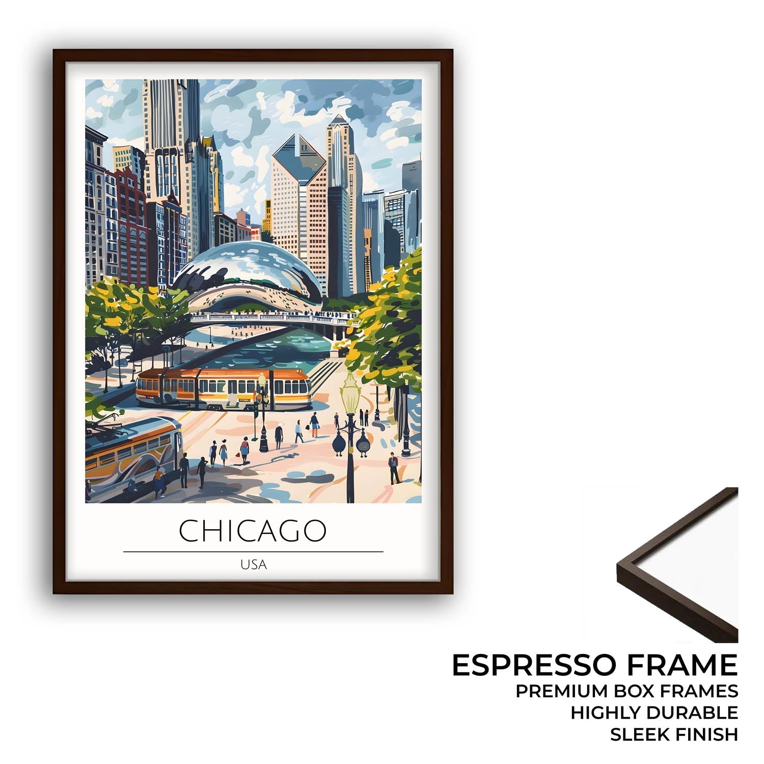 Chicago - Cities Paintings