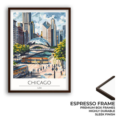 Chicago - Cities Paintings