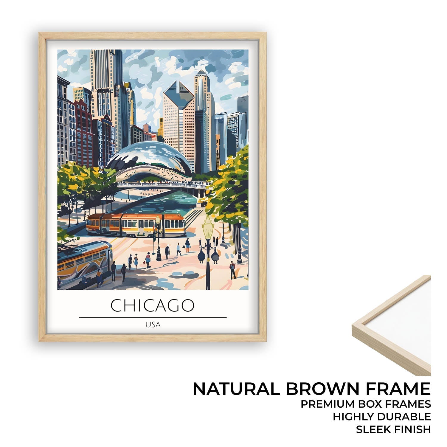 Chicago - Cities Paintings