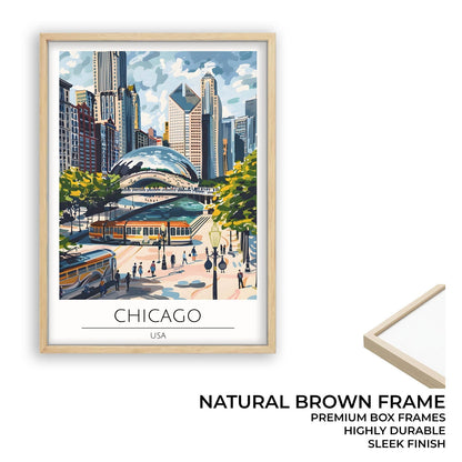 Chicago - Cities Paintings
