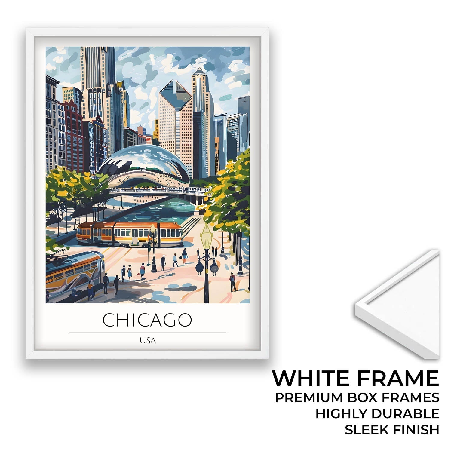 Chicago - Cities Paintings